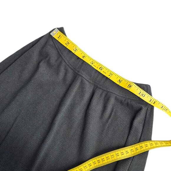 Hollister Womens Ribbed Flowy Mini Skirt, Pull On, Black, Basics, Size Small - Picture 4 of 7